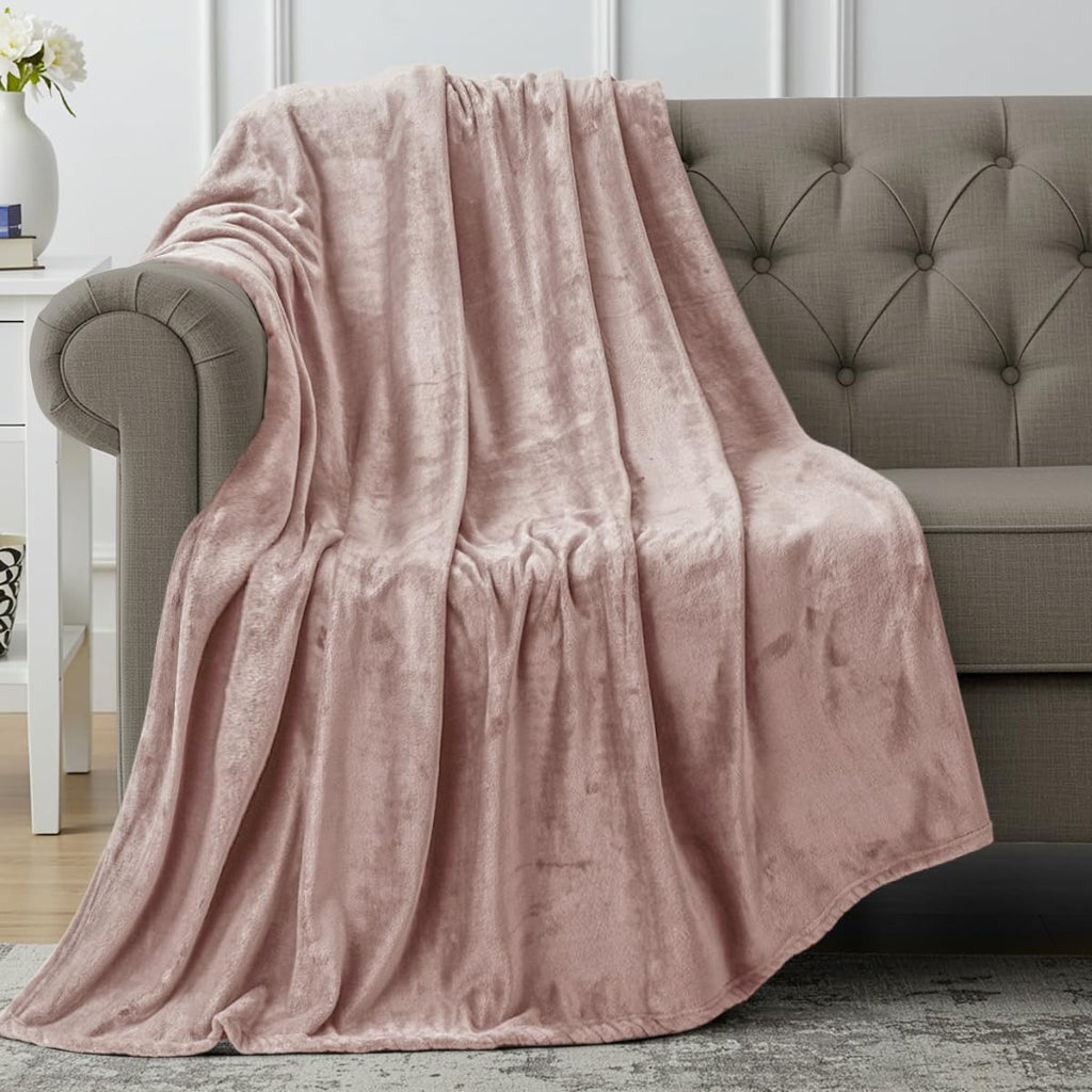 Utopia Bedding Kuscheldecke flauschig Fleecedecke [150x200 cm, Grau]