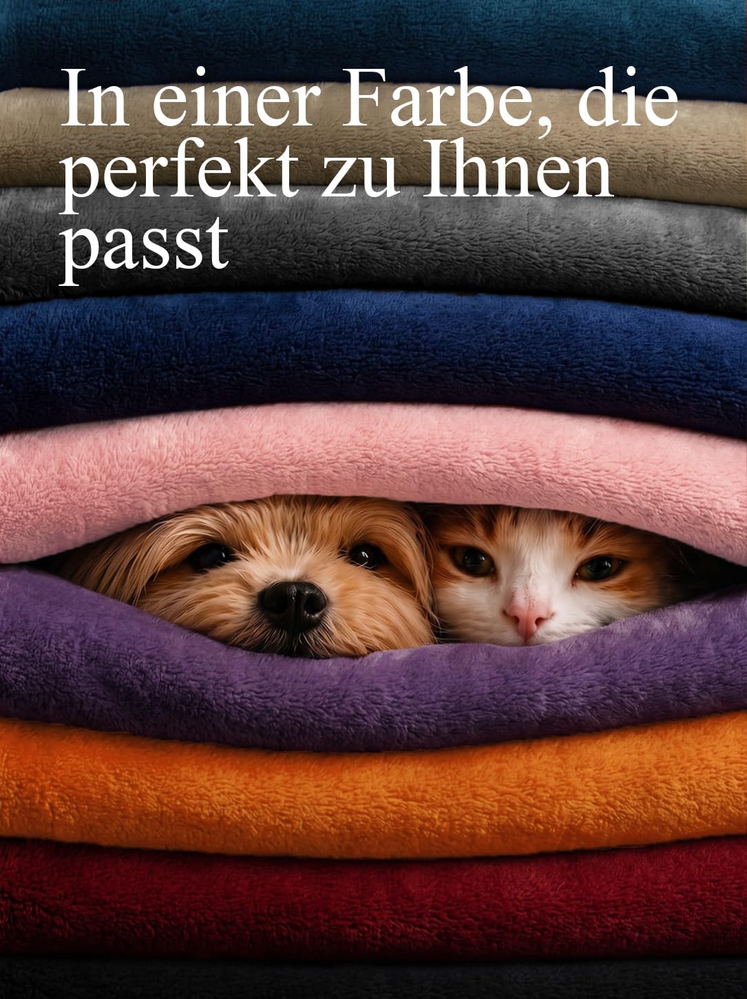 Utopia Bedding Kuscheldecke flauschig Fleecedecke [150x200 cm, Grau]