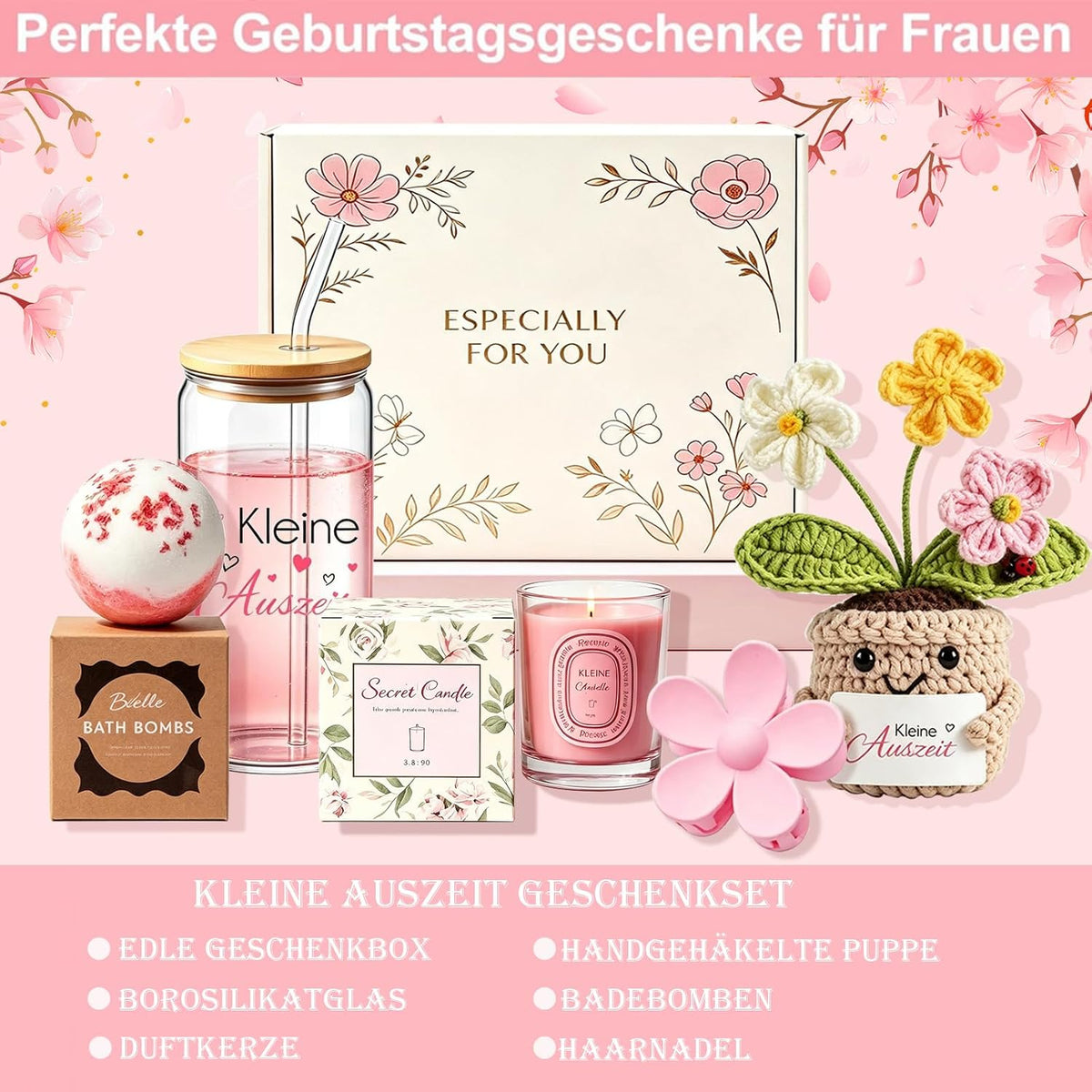 Wellness Geschenke für Frauen, Kleine Auszeit Geschenk