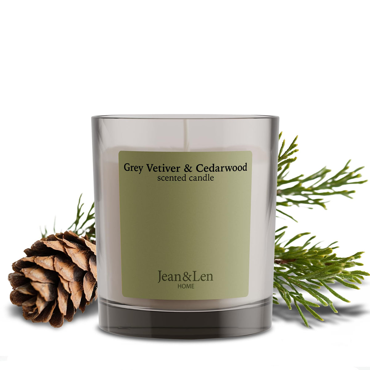 Jean & Len Scented Candle Lotus & Waterlily, vegan, 195 g