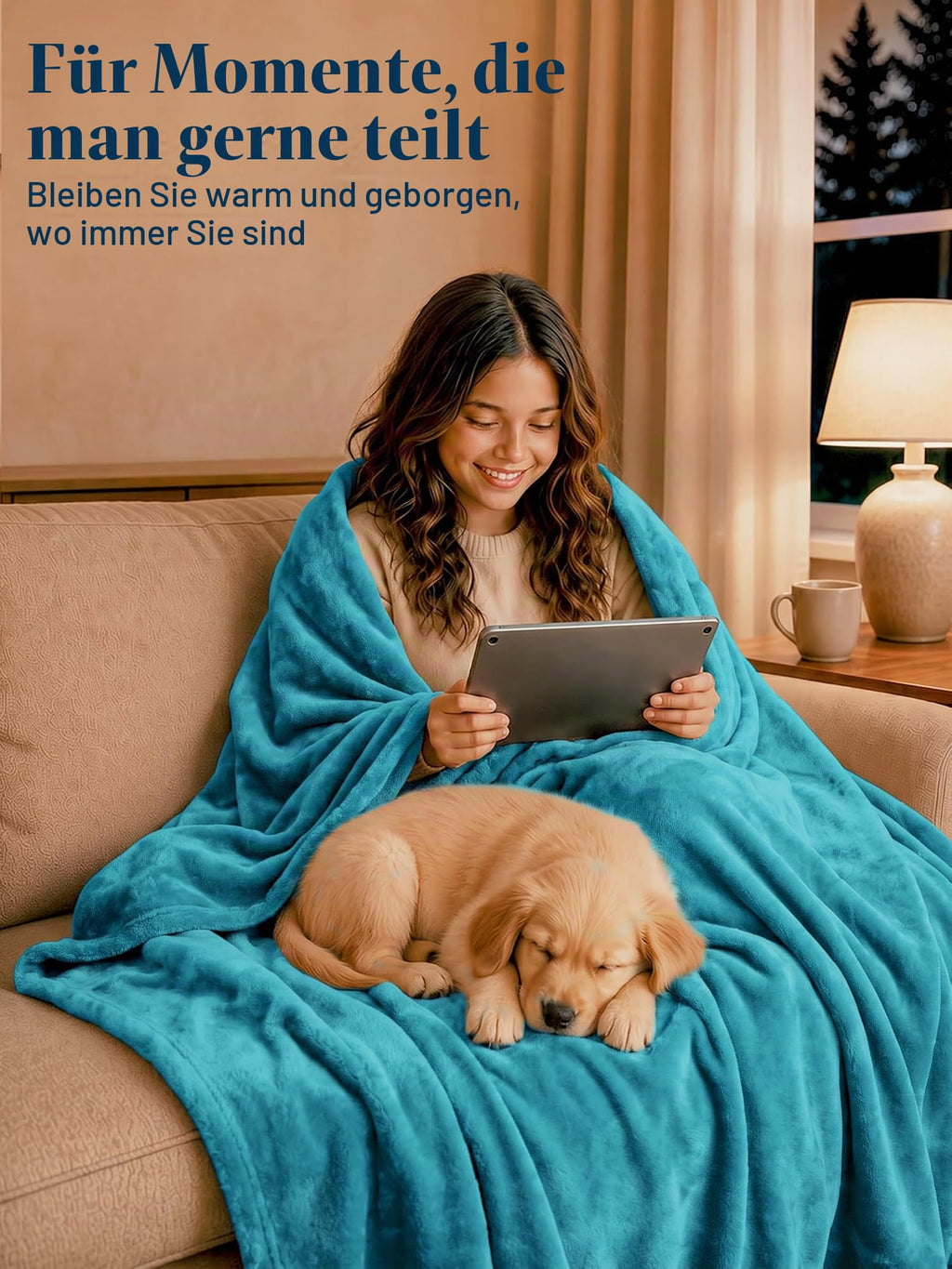 Utopia Bedding Kuscheldecke flauschig Fleecedecke [150x200 cm, Grau]