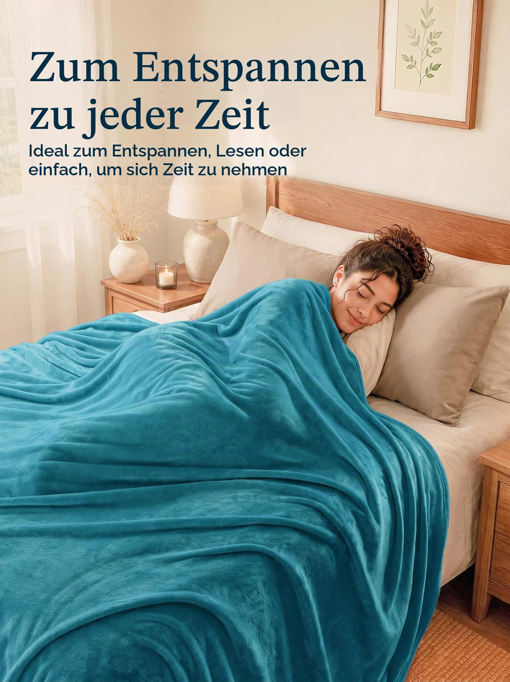 Utopia Bedding Kuscheldecke flauschig Fleecedecke [150x200 cm, Grau]