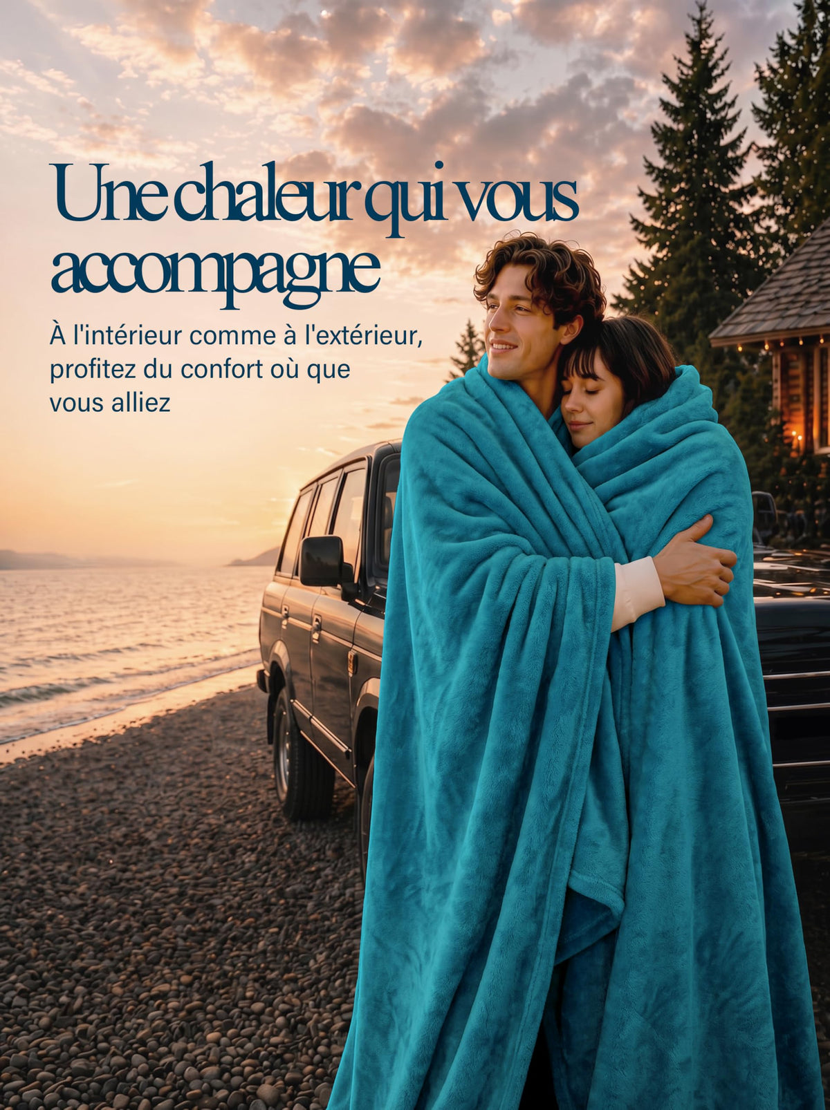 Utopia Bedding Kuscheldecke flauschig Fleecedecke [150x200 cm, Grau]