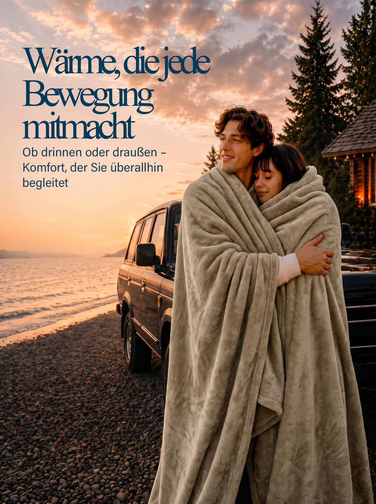 Utopia Bedding Kuscheldecke flauschig Fleecedecke [150x200 cm, Grau]