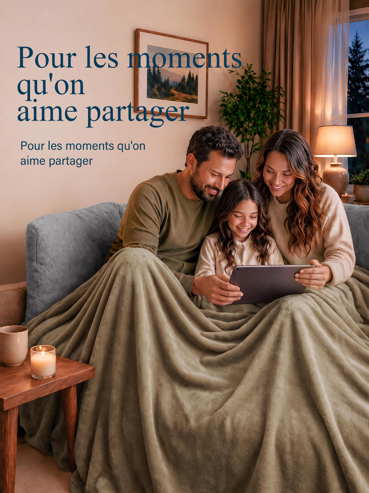 Utopia Bedding Kuscheldecke flauschig Fleecedecke [150x200 cm, Grau]