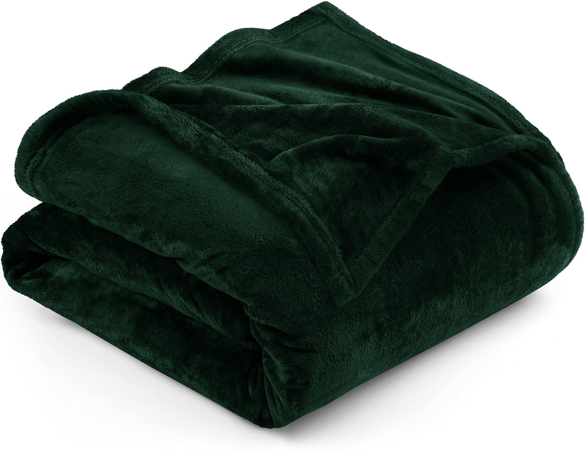 Utopia Bedding Kuscheldecke flauschig Fleecedecke [150x200 cm, Grau]