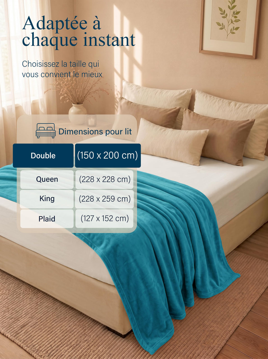 Utopia Bedding Kuscheldecke flauschig Fleecedecke [150x200 cm, Grau]