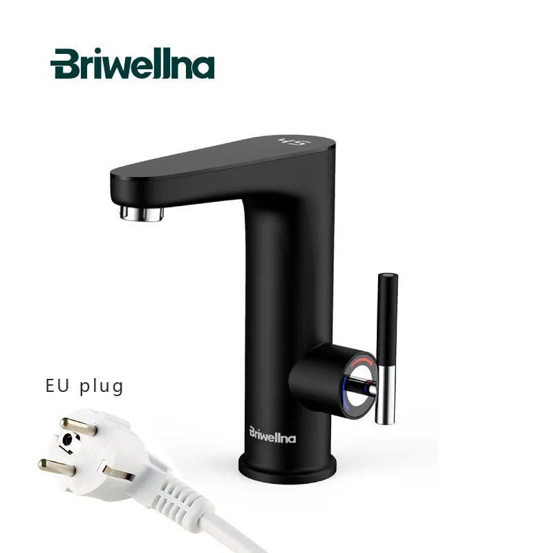 Briwellna Elektrische Warmwasserbereiter 220V Küchenarmatur Tankless Geysire Wasserhahn Heizung Wasserhahn Instant Heater Robinet