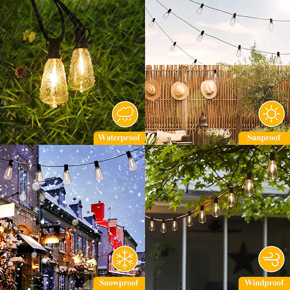 ST38 Globus Outdoor LED Lichterkette