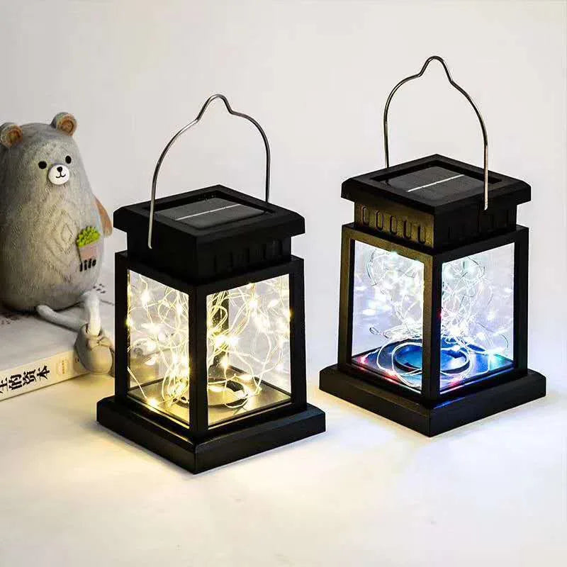 Solar LED Laterne Outdoor Hängende Kerze Lichter Boden Panel Kerze Terrasse Indoor Balkon Vögel Dekoration Beleuchtung Für Garten