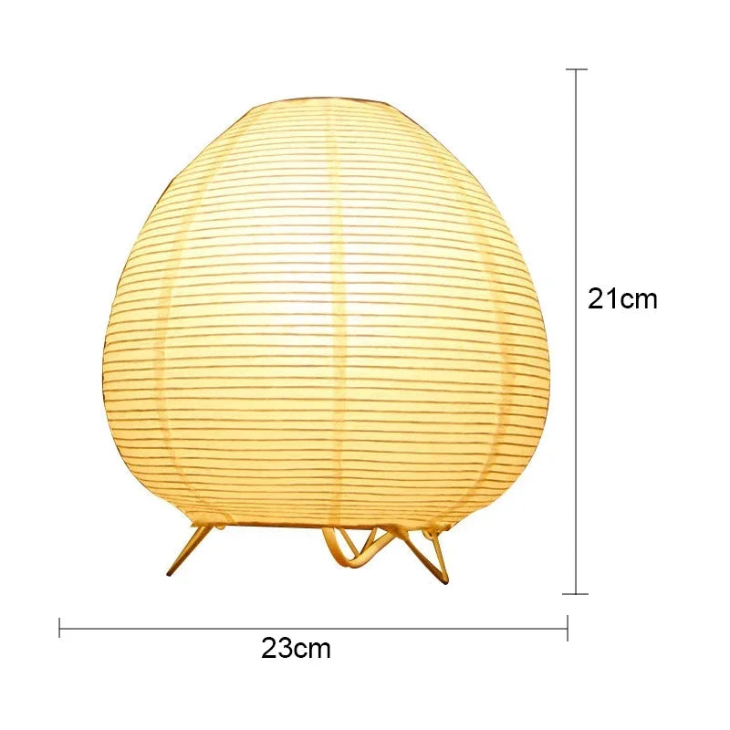 Japanische Laterne Led Tisch Lampe Wohnzimmer Schlafzimmer Nachttisch Reis Papier Lichter Studie Homestay Kunst Kreative Dekor Tisch Lichter