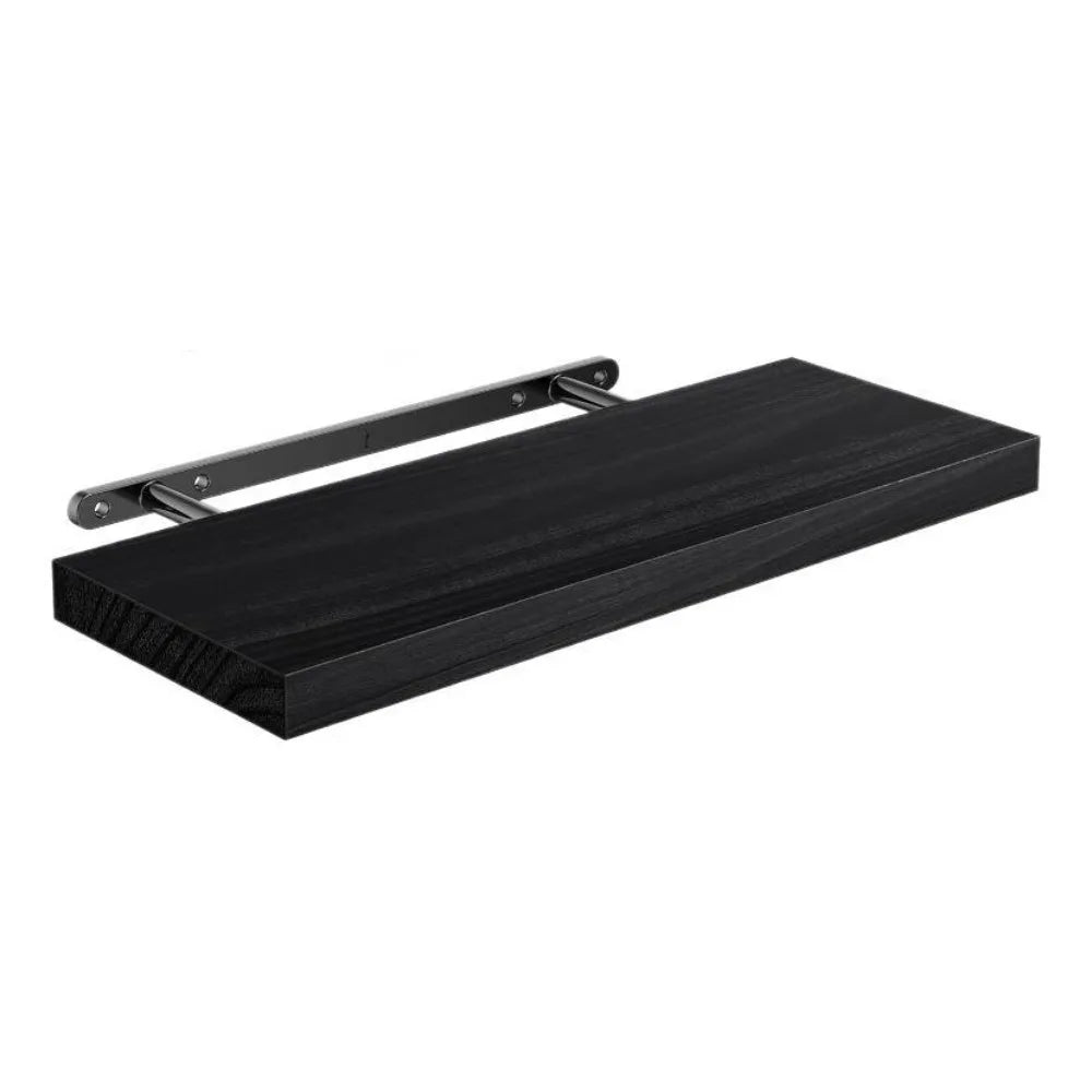 Schwimmende Regale 1pc Wandmontierte schwimmende Regale Holz tieferes Lagerregal Multifunktionale dickere Badezimmerregale
