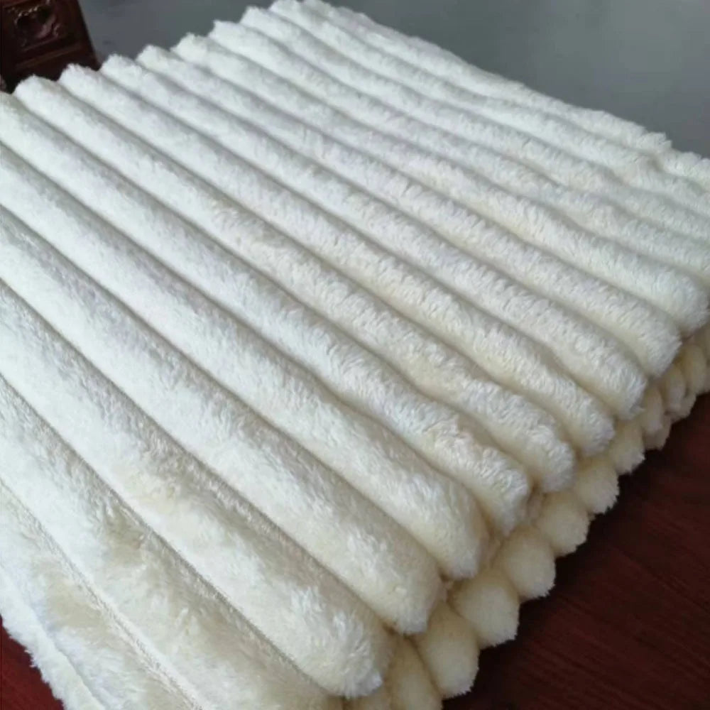Baumwolle Warme Decke Spandex Einfarbig