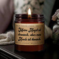 Meine Angst ist chronisch, aber mein Arsch ist ikonisch. - Duftkerze, Kerze, Freund Geschenk Kerze, Jubiläumsgeschenk, Geburtstagsgeschenk für ihn, Jubiläumsgeschenk für ihn, Freund